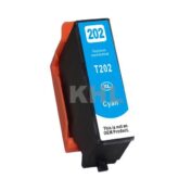 Cartouche T202 XL Cyan compatible pour une impression de haute qualité.