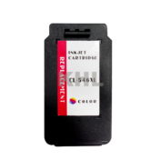 Cartouche d'encre jet d'encre de remplacement CL-546XL couleur, compatible avec plusieurs imprimantes.