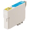 Cartouche d'encre compatible Epson T1292 Cyan, idéale pour des impressions de haute qualité.