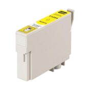 Cartouche d'encre jaune T1294 compatible pour imprimantes, offrant une qualité d'impression optimale et une capacité élevée.