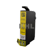 Cartouche compatible T02714 XL jaune pour imprimante, remplace la cartouche d'origine.