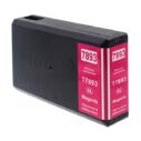 Cartouche compatible magenta XL T7893, remplaçant la cartouche 7893 pour imprimantes.