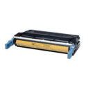 Cartouche de toner compatible pour imprimante, modèle C9722A, couleur jaune, offrant une qualité d'impression exceptionnelle et une performance fiable.