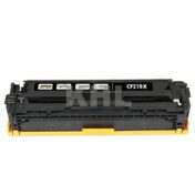 Cartouche toner compatible CF210X pour imprimantes, offrant une qualité d'impression optimale et un rendement élevé.