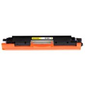 Cartouche de toner compatible CF353Y, couleur jaune, conçue pour offrir des impressions de haute qualité et un rendement optimal.