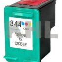 Cartouche d'encre couleur 344, compatible avec C9363E, idéale pour des impressions de haute qualité.