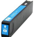 Cartouche d'encre compatible H-913A C pour imprimantes, couleur cyan, offrant une qualité d'impression optimale et une performance fiable.