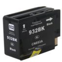 Cartouche d'encre noire 932BK XL, compatible avec les modèles de la série 932.