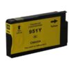 Cartouche compatible 951Y XL jaune, remplace la référence CN048A, pour une impression de qualité optimale.